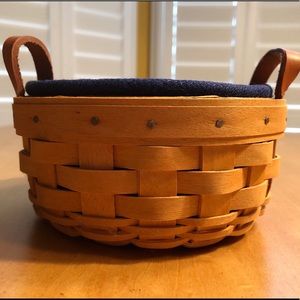 Longaberger Saffron Booking Basket